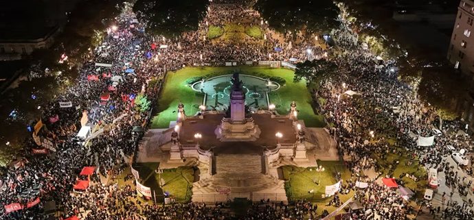 ni una menos foto Gaston Taylor La Nacion