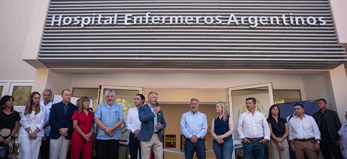 Diario del Oeste | Cornejo inauguró la remodelación del Hospital Enfermeros Argentinos de General Alvear